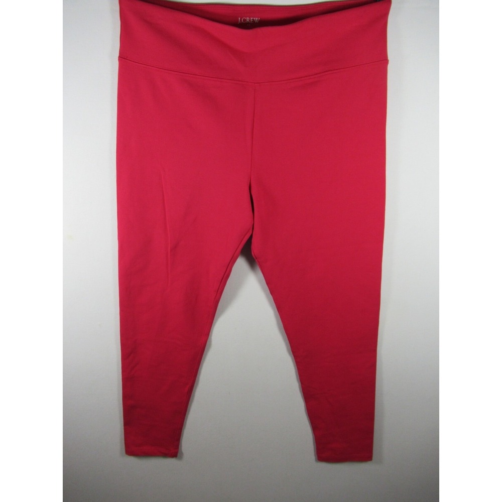 J Crew Everyday Leggings Women Large Dark Pink